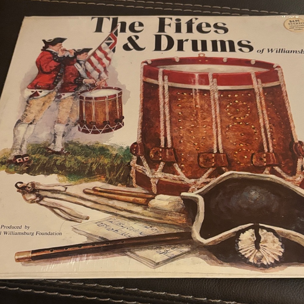 The Fifes & Drums of Williamsburg Vinyl Record sealed new